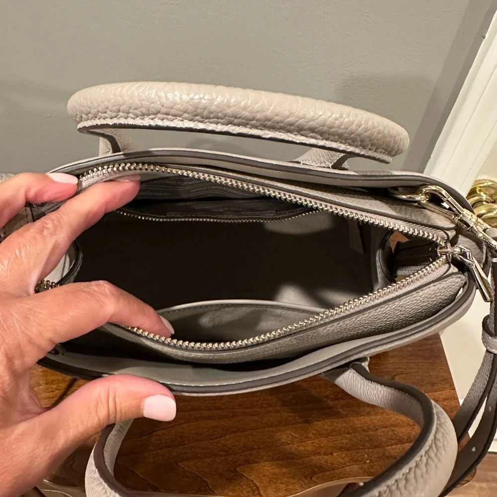 Kate Spade Light Gray Satchel Bag - Picture 2 of 2